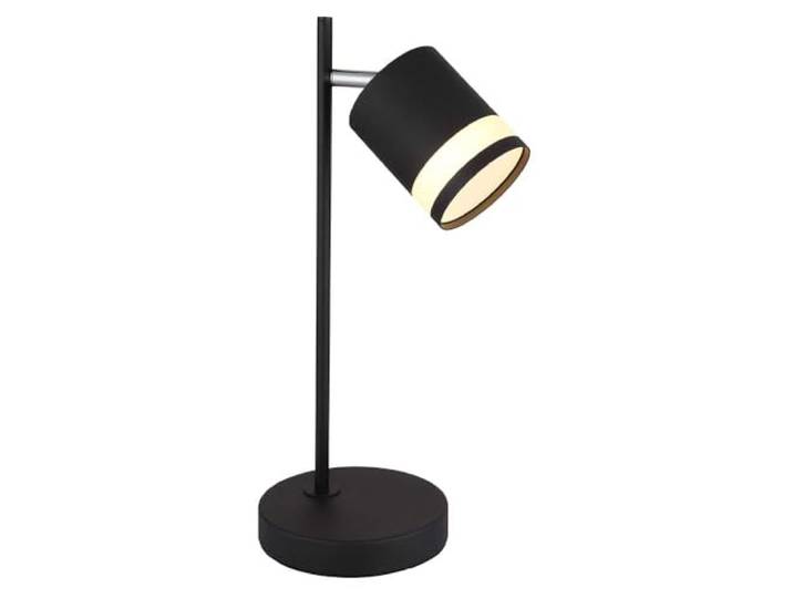 Tischleuchte Tischlampe Schlafzimmerlampe schwarz opal verstellbar 1 flammig LED