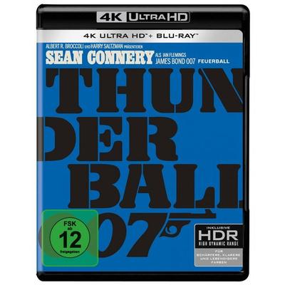 James Bond - Feuerball (4K Ultra HD) + (Blu-ray), Blu-ray 4K
