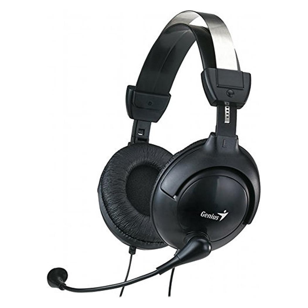 Genius HS-505X Headset Wired Head-band Calls/Music Black (NC, Kabelgebunden) (31710058101)