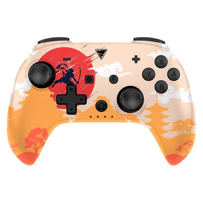 Dragonwar DragonShock - Manette compacte sans fil Bluetooth PopTop Rising Sun pour Nintendo Switch et Switch O (Switch) (DSCNSW-RS)