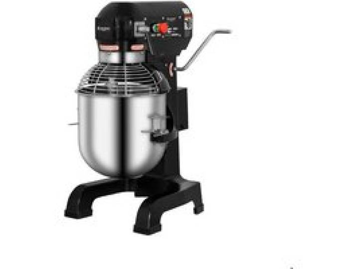 Batteur planétaire noir 20 Litres (3 vitesses) avec 3 accessoires PREMIUM - GOLDINOX