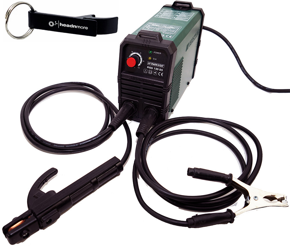PARKSIDE Inverter lasapparaat PISG 120 / 120 A inclusief accessoires en lasmasker