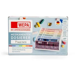 WEPA 7 Tage Wochenmagazin Piktogramme Regenbogen 1 St