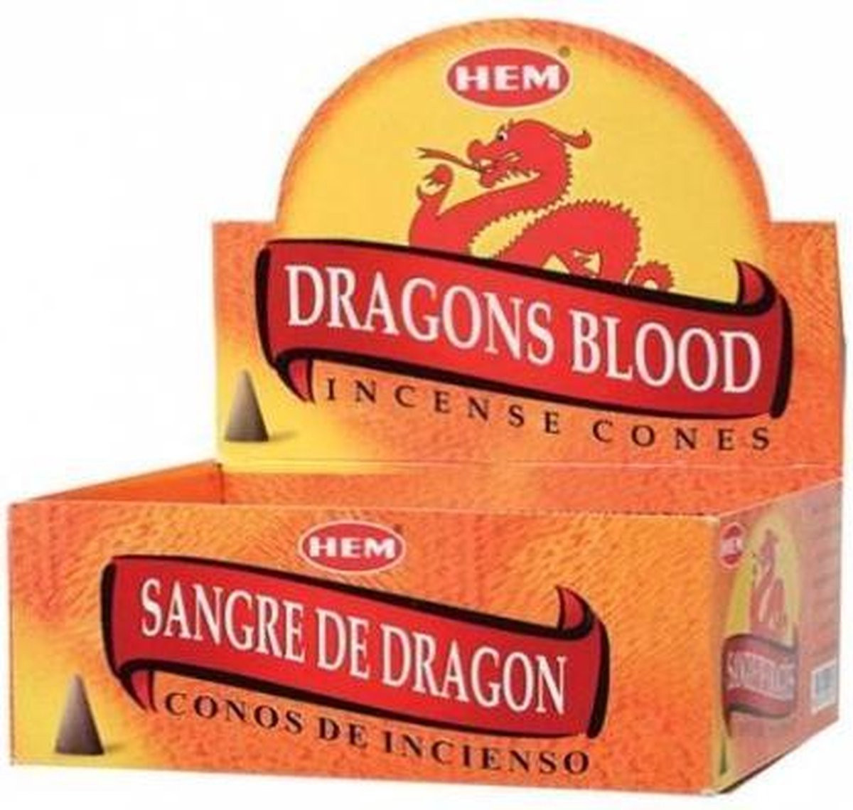 Yogi & Yogini Wierookkegels Dragon Blood