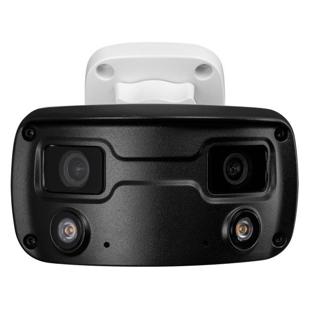 BCS BCS-P-PTIP2X4FCL3-Ai2 Panoramakamera IP 8MP mit NightColor Technologie, Gehäuse IP67 (5120 x 1440 Pixel) (BCS-P-PTIP2X4FCL3-Ai2)