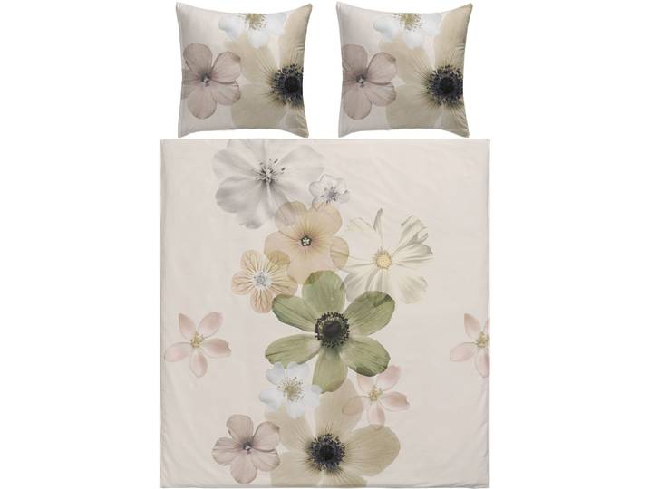 Bettgarnitur Cecile 160x210+50x70cm - Material: 100% Baumwoll-Satin