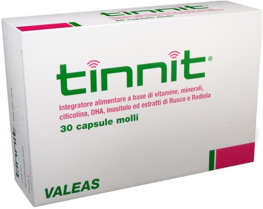 VALEAS IND.CHIM.FARMAC. SpA Tinnit, 30 Capsule Molli