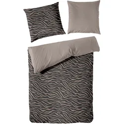 Bettwäsche WILD Mako-Satin (BL 135x200 cm) - bunt - BL 135x200 cm