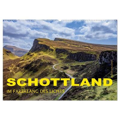 Schottland - Im Farbklang des Lichts (Wandkalender 2027 DIN A2 quer), CALVENDO Monatskalender