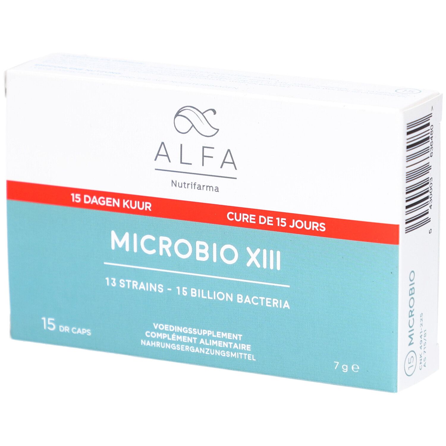 Alfa Microbio Xiii Maagsapresist Vcapsules 15st 15 St Kapseln