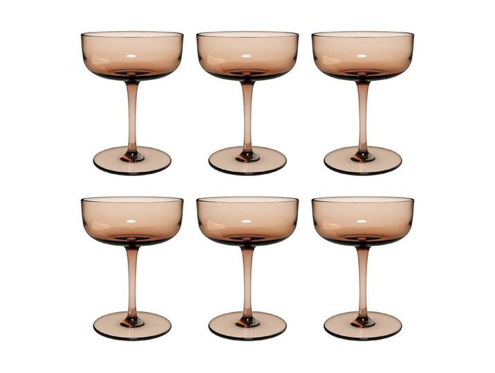 like. by Villeroy & Boch Sektglas Like Glass Sektschalen / Dessertschalen 100 ml, 6-tlg., Glas