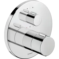 Duravit Zweihand-Unterputz-Armatur „Thermostatarmaturen“ in Chrom