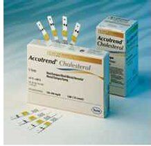 ROCHE DIAGNOSTICS SpA ACCUTREND Cholesterol  5 Strisce