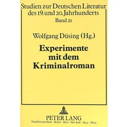Experimente mit dem Kriminalroman, Fachbücher