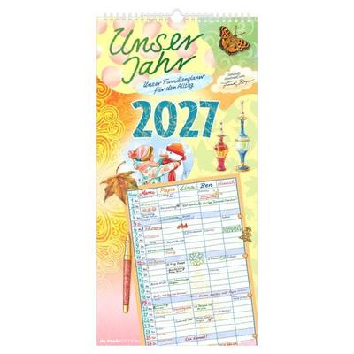 Unser Jahr – Unser Familienplaner für den Alltag 2027