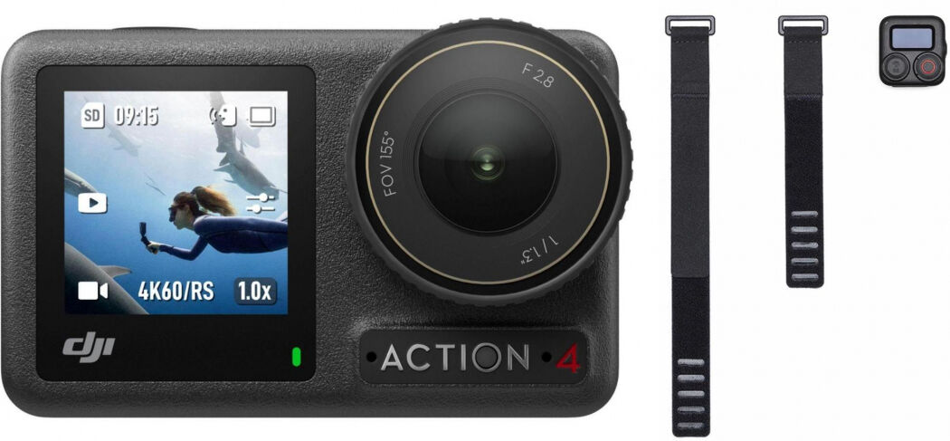 DJI Osmo Action 4 Standard Combo + GPS Bluetooth Remote controller