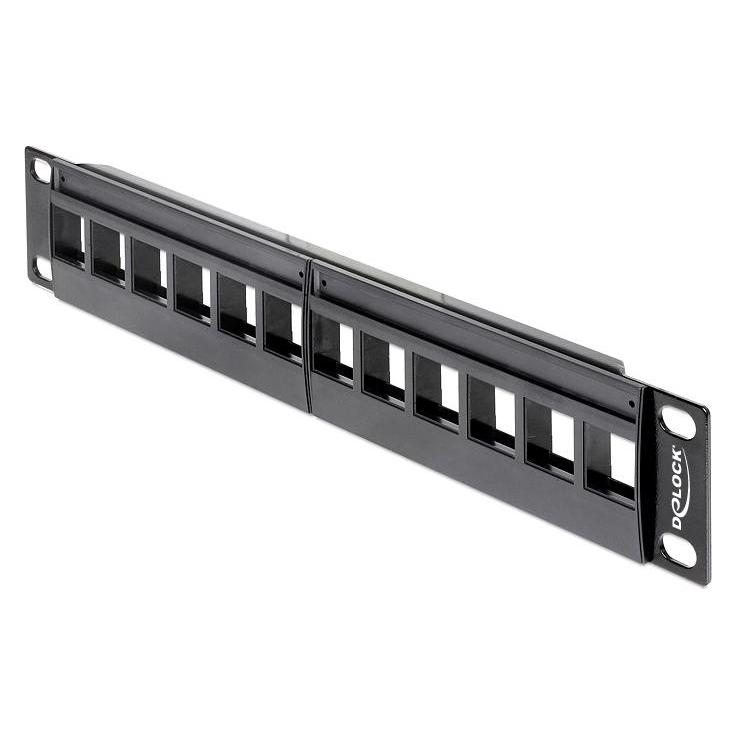 Delock Patch Panel Schwarz (43259)
