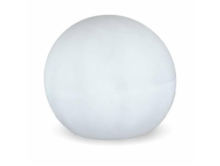 BULY-Lampe für den Außenbereich, RGB, solarbetrieben, wiederaufladbar, Ø80 cm, Weiß