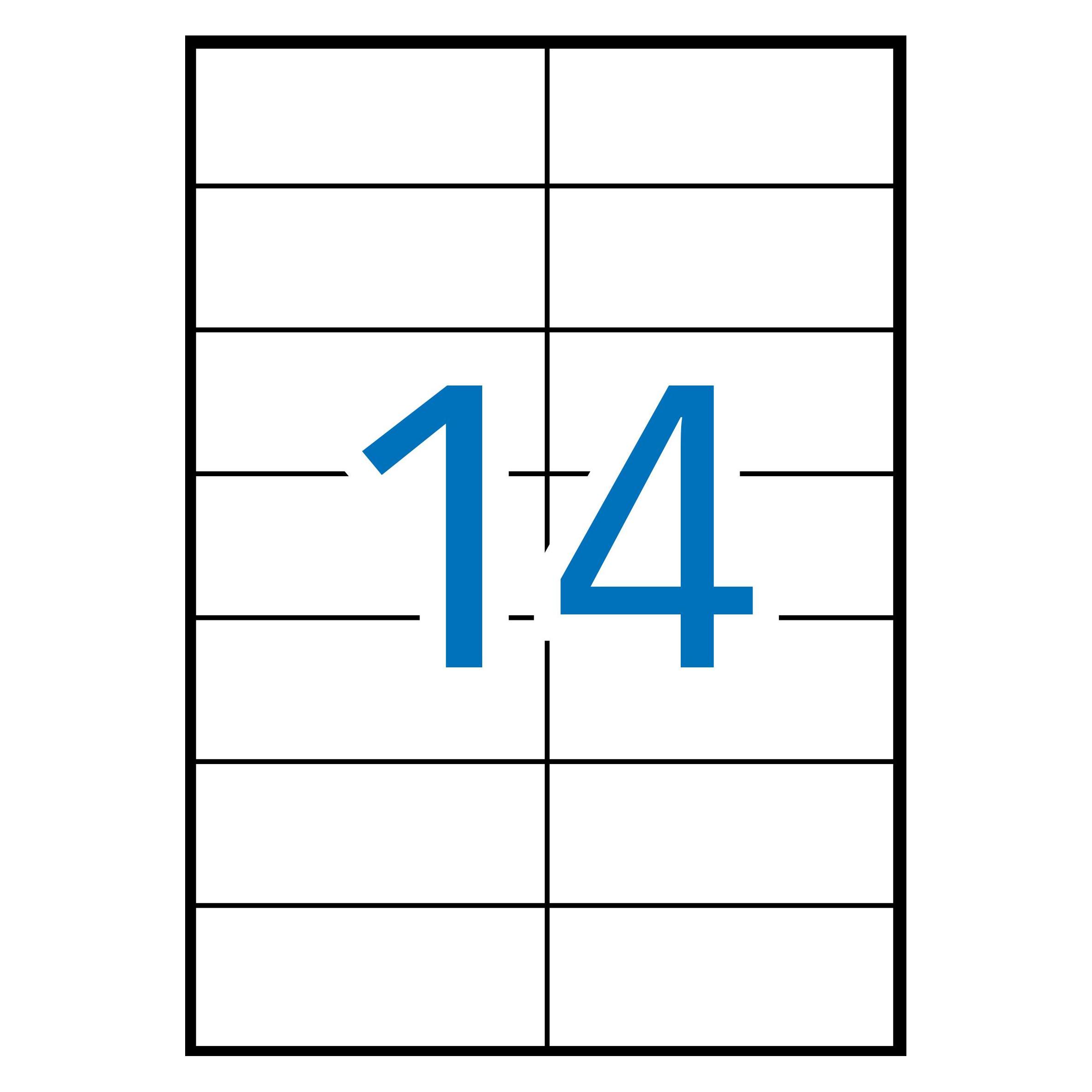 Apli universelle MEDIZINPRODUKTE, 105x42,4mm, weiss (1277)