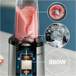 Philips 5000 series HR2765/00 Blender, Standmixer, Silber