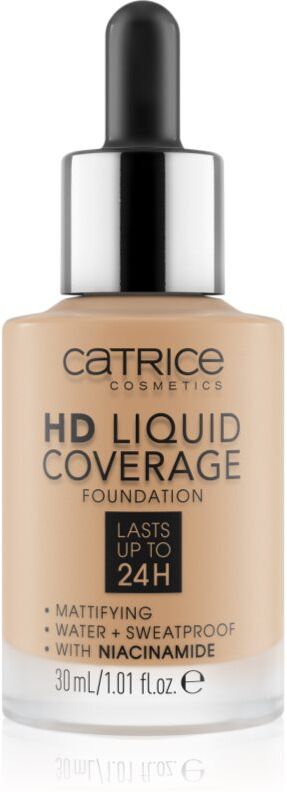 Catrice HD Liquid Coverage foundation shade 032 - Nude Beige 30 ml