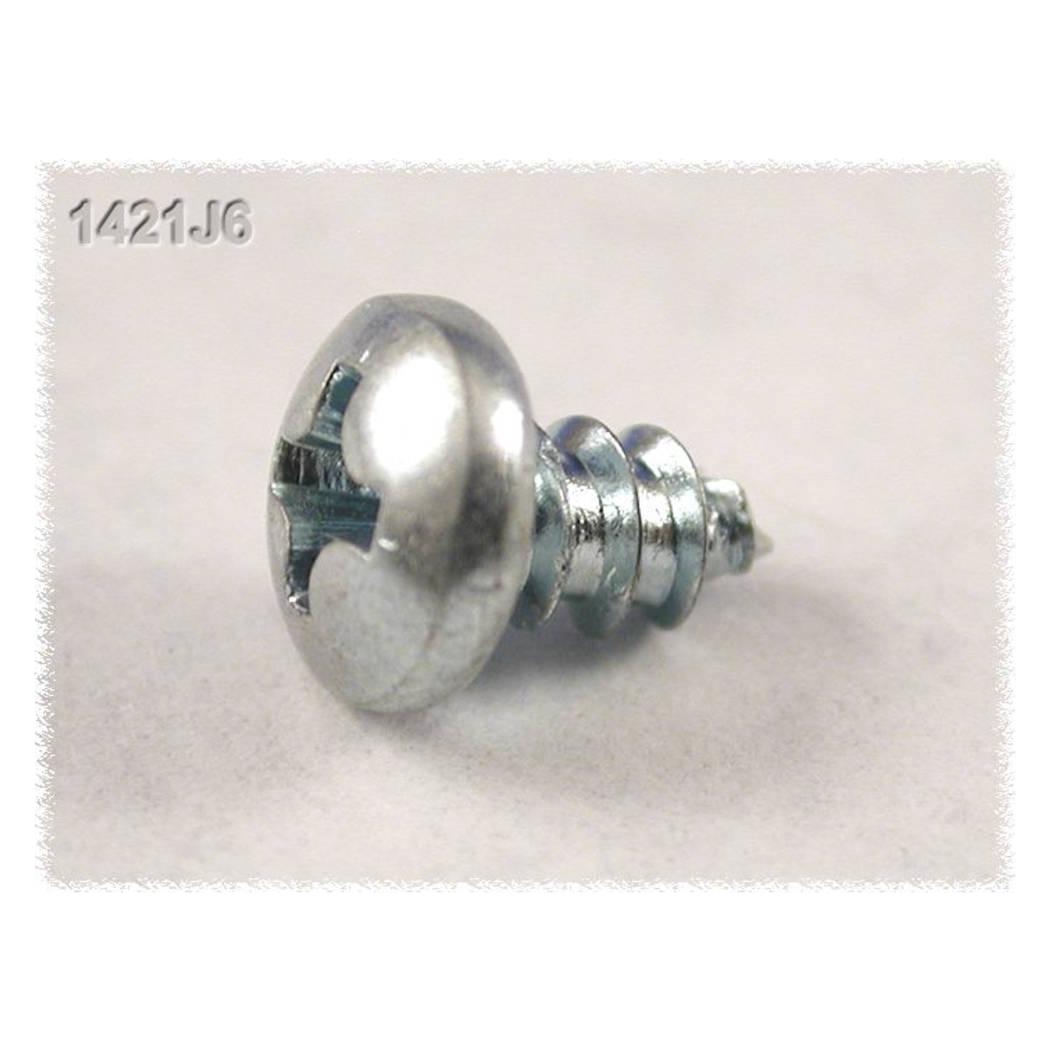 Hammond 1421J6 Befestigungsschraube selbstschneidend Stahl Natur 6 St. (1421J6)