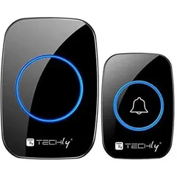Techly, Klingel + Türsprechanlage, I-BELL-RING04 (Funk 433-Mhz, Kabellos)