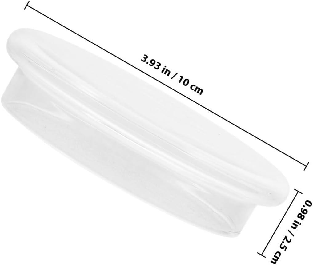 Ersatzdeckel aus Glas für Teekannen mit Dichtungsring - Auslaufsicherer Verschluss für Blumentee und losen Tee