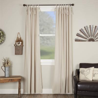VHC Brands Market Place Natural Tie Top Panel Set of 2