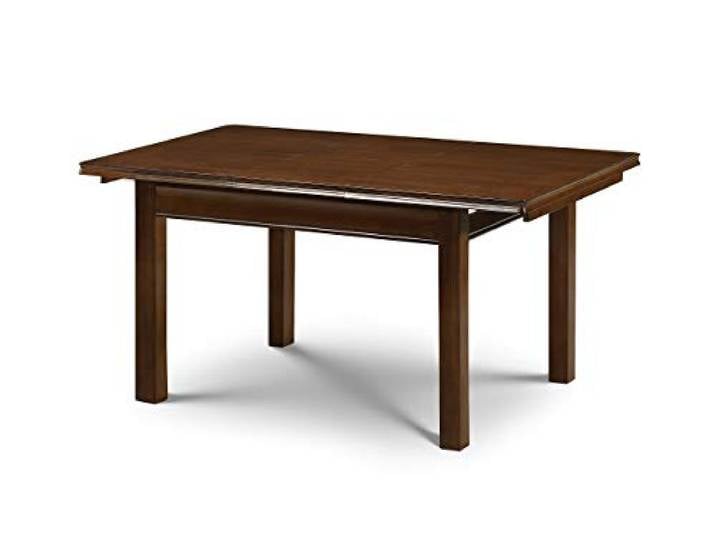 Julian Bowen Canterbury-Tisch Traditioneller Küchentisch für Esszimmer, traditioneller Look, 120–160 cm Breite, einfache Verlängerung