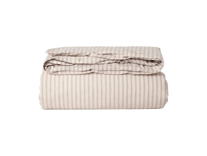 Garbo&Friends Stripe Mauve Muslin housse de couette 140x200 cm