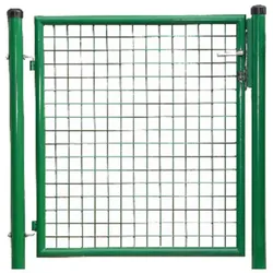 Gartentor grün-beschichtet 1-flügelig 1250x1000