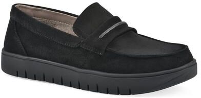 Women's Nocci FOM Recovery Loafer by White Mountain in Black Fabric (Size 7 M)