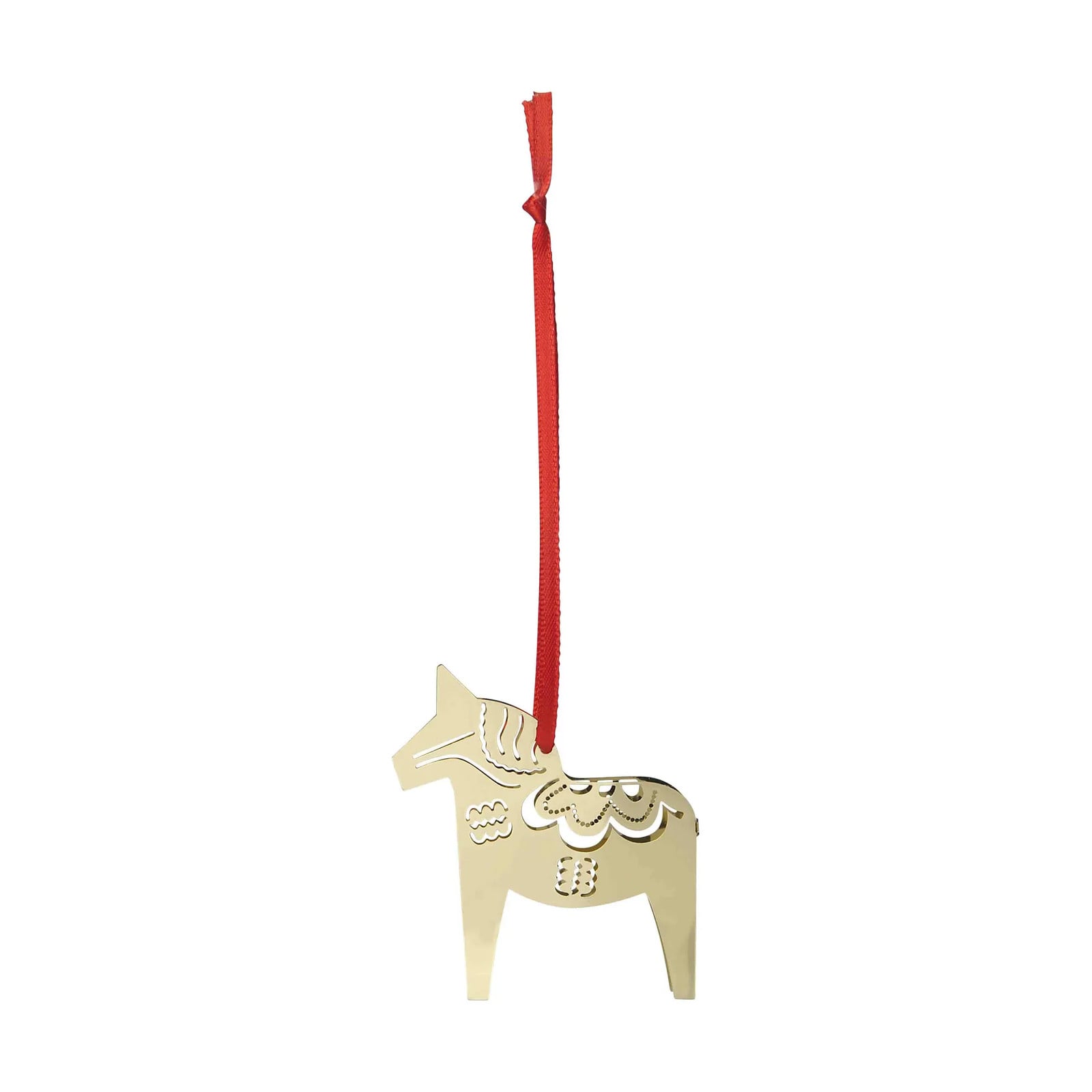 Pluto Design Kersthanger 3D Kerstpaard Goud
