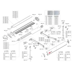 Fiamma Frontblende 340 mit 2 Verschlüssen für F80S Polar White Fiamma Artikelnummer 98673-231