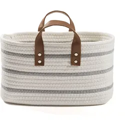 Korb (BHT 17x31x21 cm) - weiß - BHT 17x31x21 cm