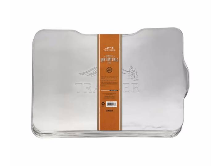Traeger Drip Tray Liner Ironwood 650 5er Pack Einsatz für Fettauffangblech – Grillschale/Grillpfanne/Grillgeschirr