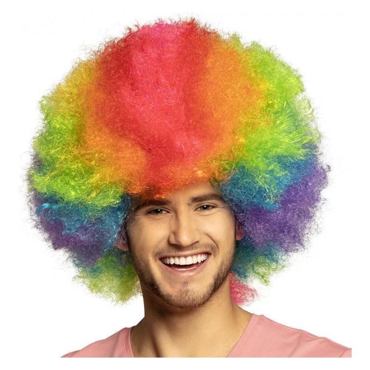 Boland Perücke Clown Regenbogen Deluxe (23617503)