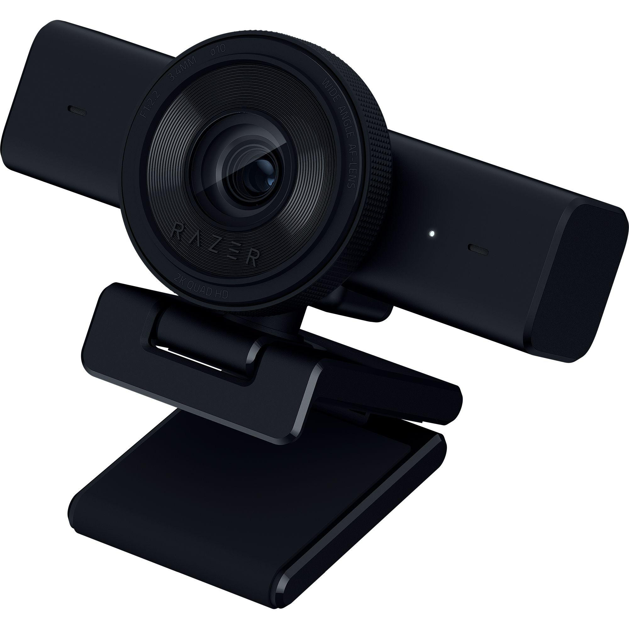Razer Kiyo V2 X Full-HD-Webcam (1080P) mit 60 FPS für Creators, QHD-Auflösung (1440P) mit 30 FPS RZ19-05380100-R3M1