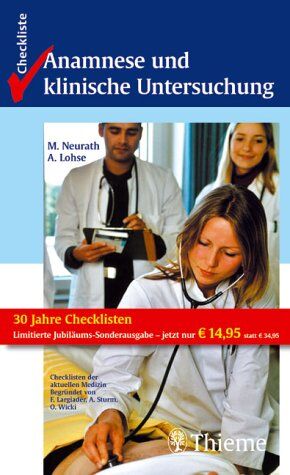 Neurath, Markus F. - Checkliste Anamnese und klinische Untersuchung, Sonderausgabe - Preis vom 04.10.2026 03:51:26 h