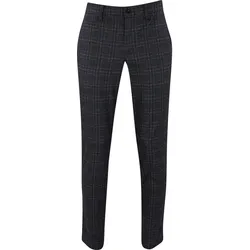 Alberto Hose Rookie-Jersey Check, beige/navy