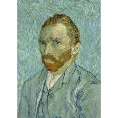 Notizbuch A5 blanko - 100 Seiten 90g/m² - Hardcover Motiv Selbstporträt Vincent van Gogh, Gebundene Ausgabe von Notizbuch A5,Notebook A5, BoD - Books