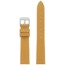 Komono Strap 16 (16 mm, Edelstahl, Leder), Uhrenarmband, Silber