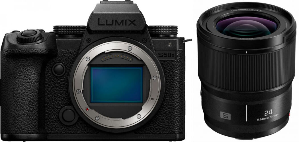 DC-S5 II X + Panasonic Lumix S 24mm f1,8   300,00EUR Lumix Cashback