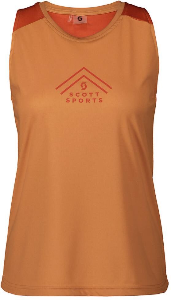 Scott  - Endurance Tech Tank W Rose Beige Braze Orange - L - Tee-shirt de trail