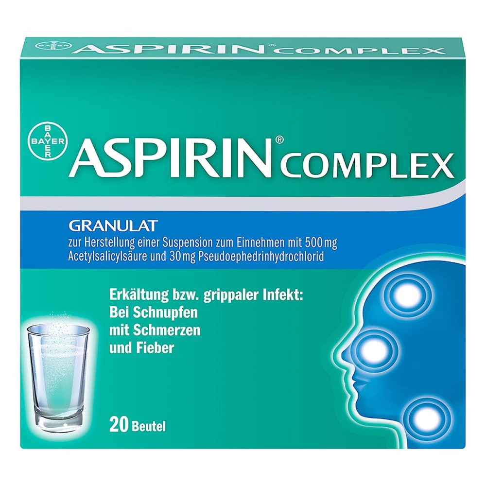 Bayer Vital GmbH ASPIRIN COMPLEX Granulatbeutel 04114918