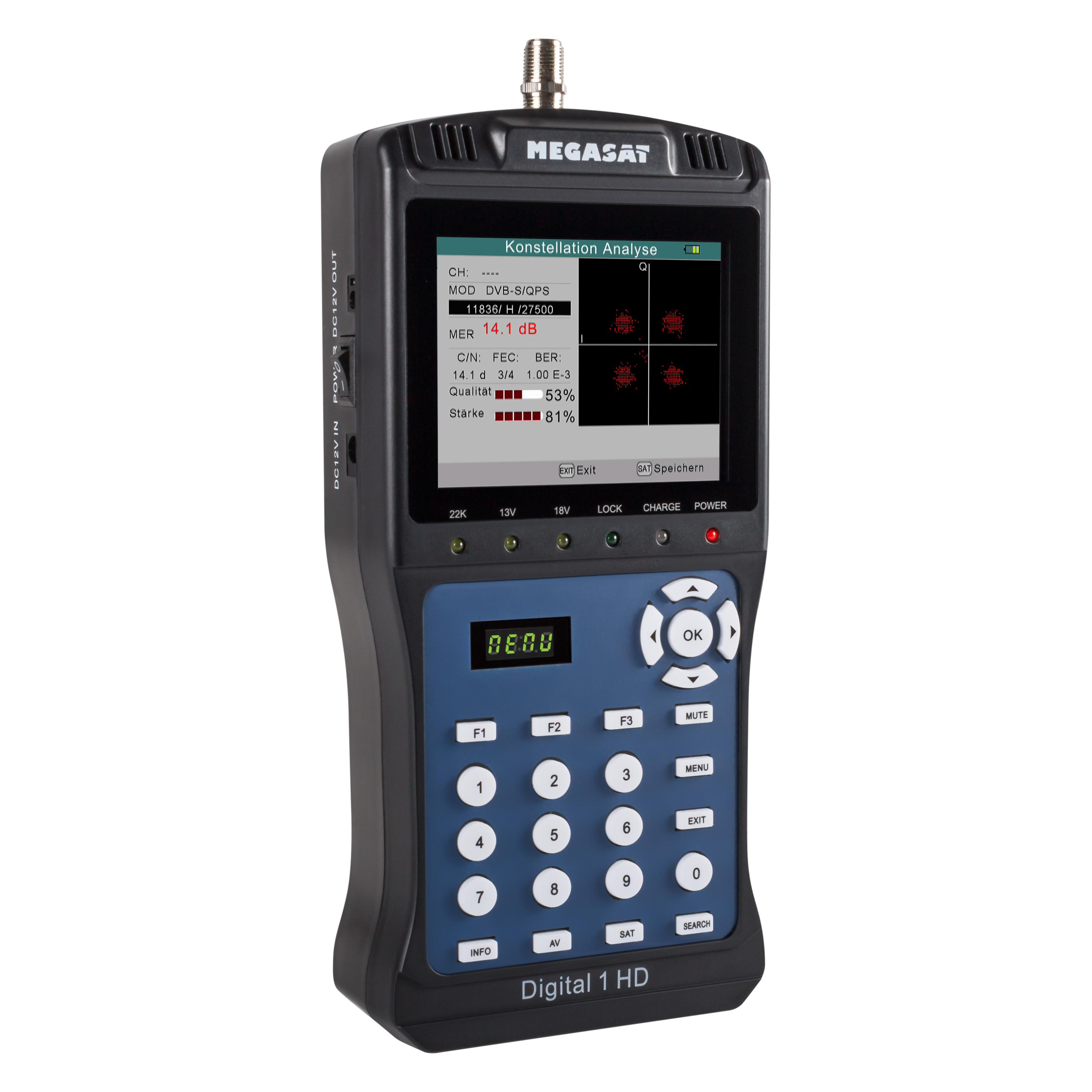 Megasat Digital 1 HD (Messtechnik) (Digital 1 HD)