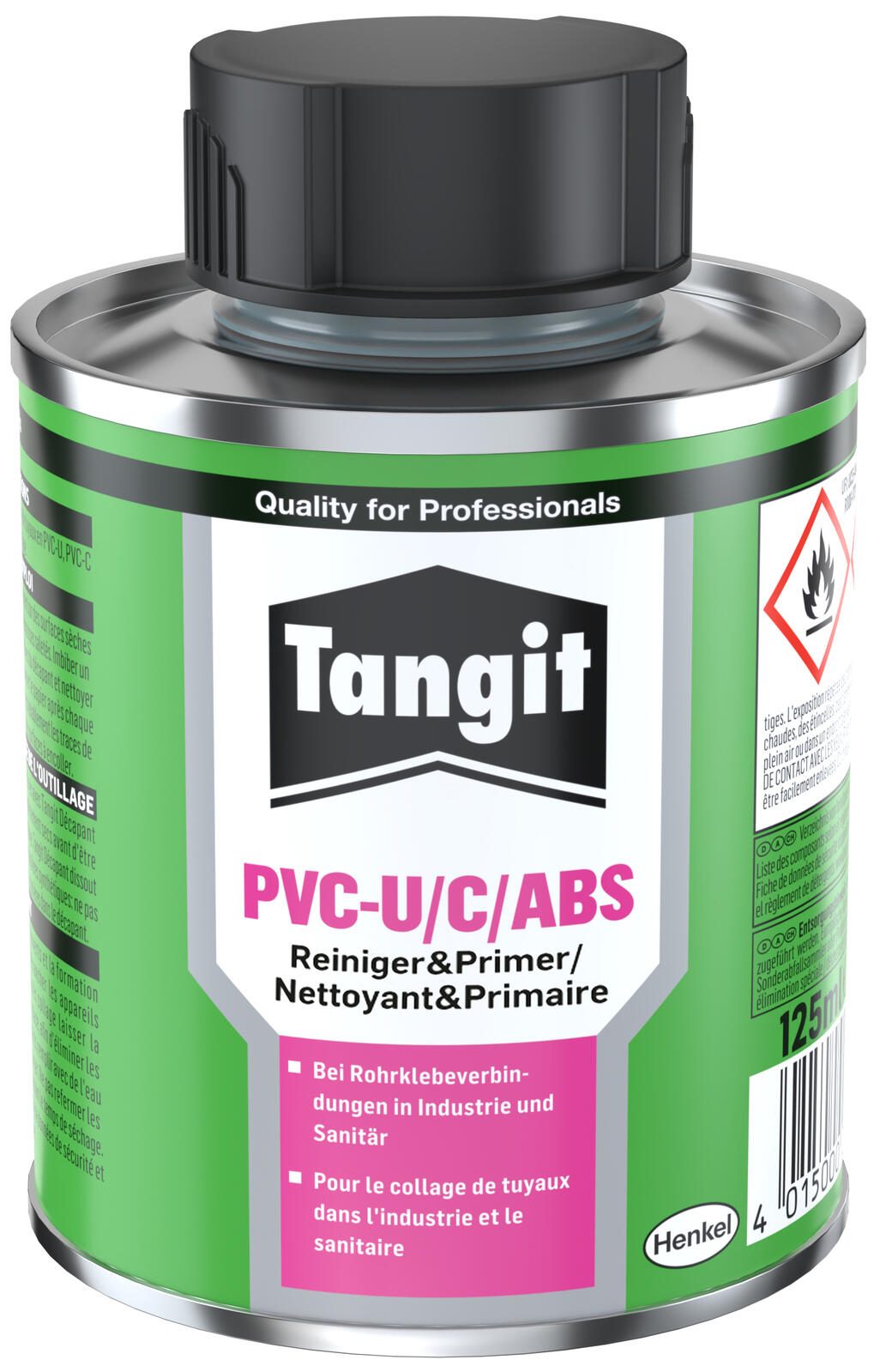 Tangit Reinigungsflüssigkeit PVC-U/C/ABS Reiniger & Primer, 125,0 ml TM20N