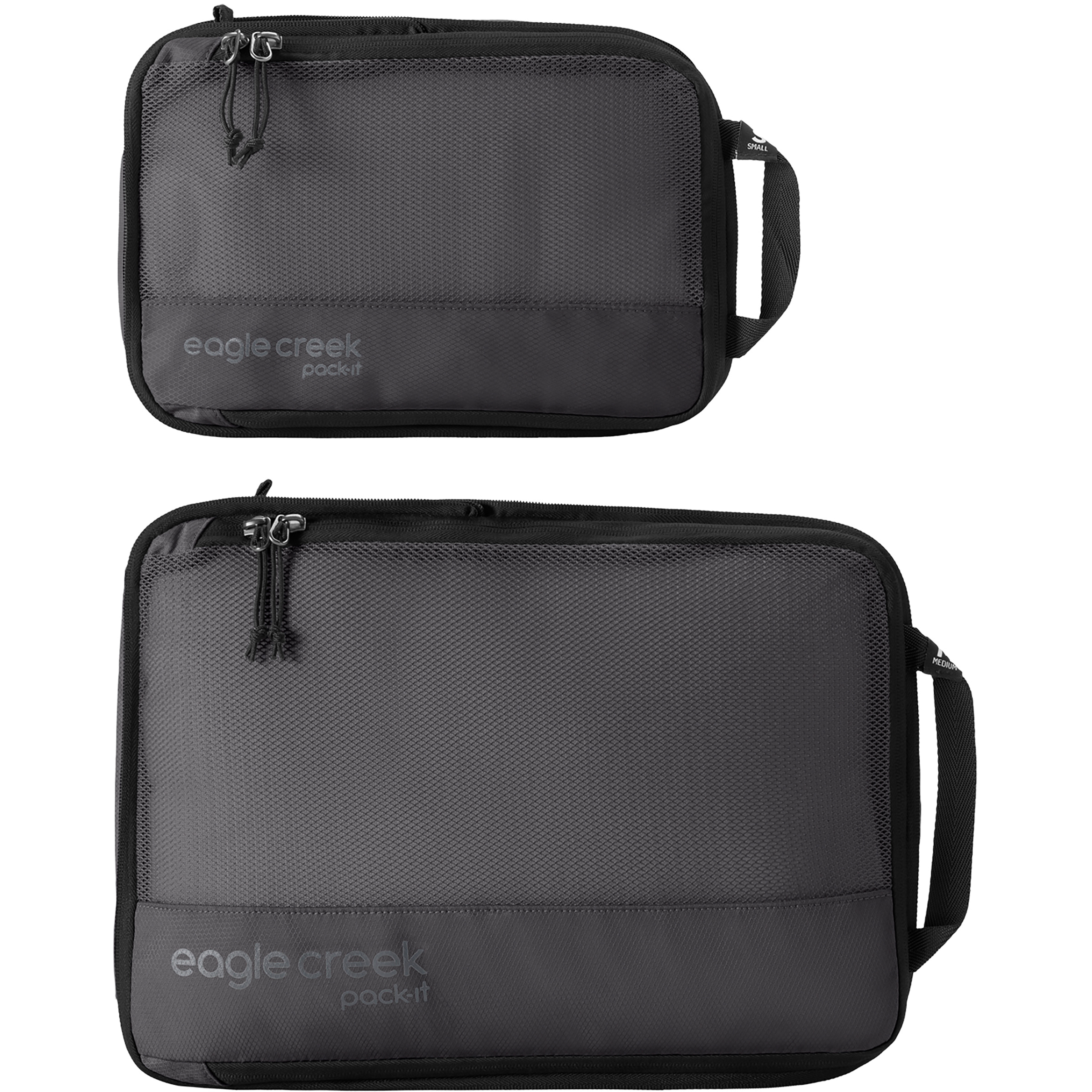 Eagle Creek Pack-It Reveal Compress Cube S/M Packtasche Set Packwürfel & Packtaschen schwarz Reise