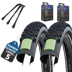 2x Schwalbe Reifen Smart Sam Plus 29 x 2,10"(54-622) Draht Reflex + SV + Reifenheber